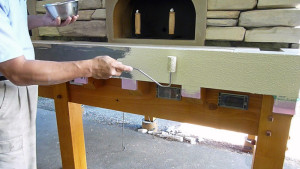 床板の周り塗装