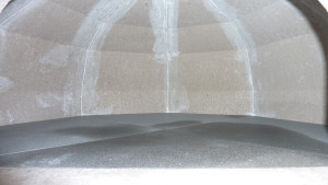 溶岩炉床ドームの中